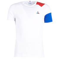 Odjeća Muškarci
 Majice kratkih rukava Le Coq Sportif ESS Tee SS N°10 M Bijela / Crvena / Plava