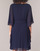 Odjeća Žene
 Kratke haljine Lauren Ralph Lauren NAVY-3/4 SLEEVE-DAY DRESS Plava