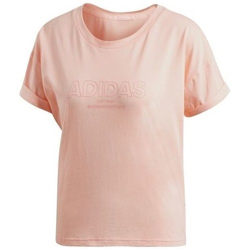 Odjeća Žene
 Majice kratkih rukava adidas Originals Ess Allcap Tee Ružičasta