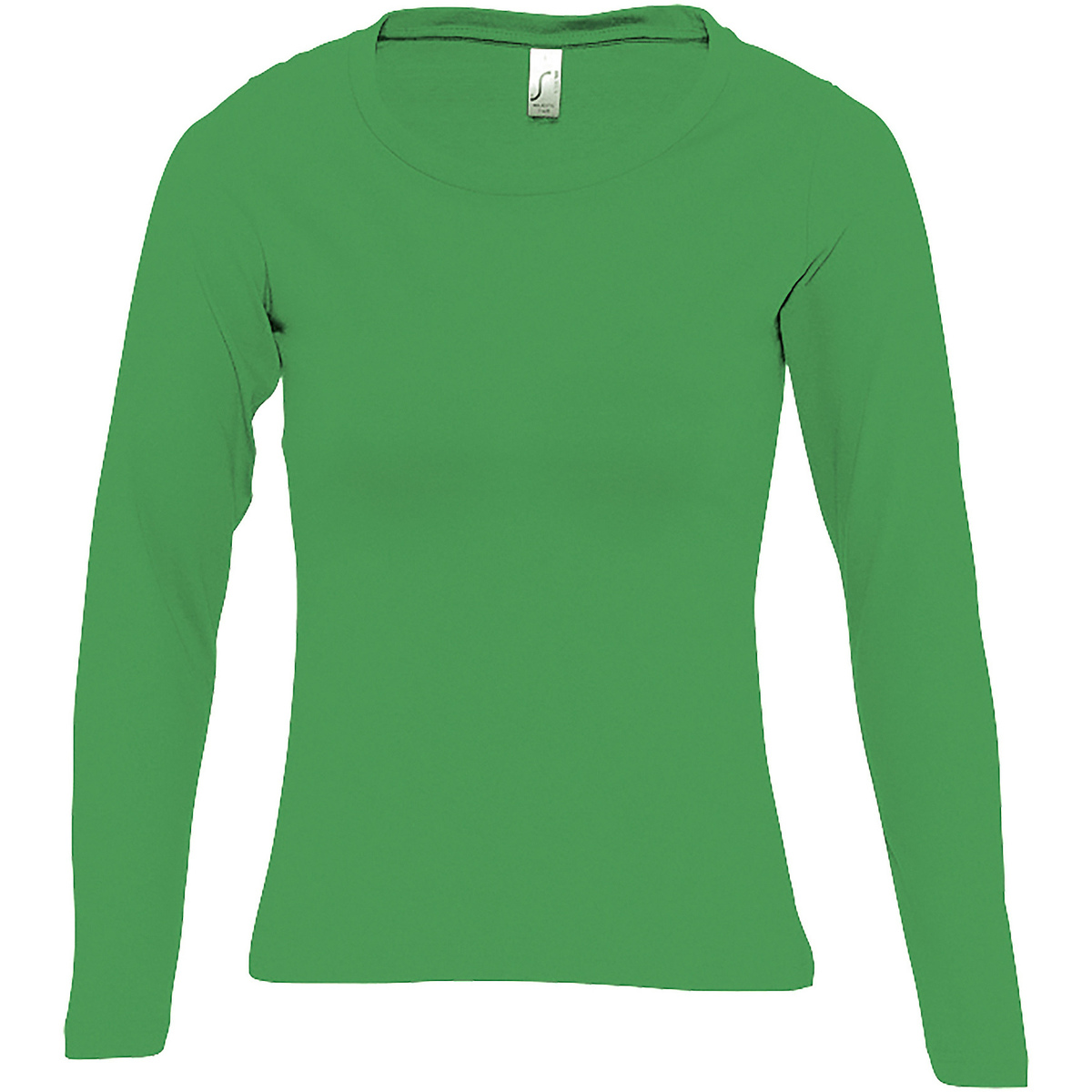 Odjeća Žene
 Majice dugih rukava Sols MAJESTIC COLORS GIRL Zelena