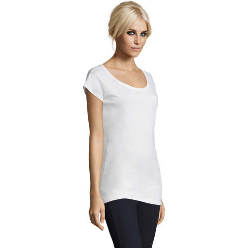 Sols MARYLIN -CAMISETA  MUJER MANGA CORTA TIPO KIMONO Bijela