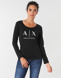 Odjeća Žene
 Majice dugih rukava Armani Exchange 8NYTDG-YJ16Z-1200 Crna