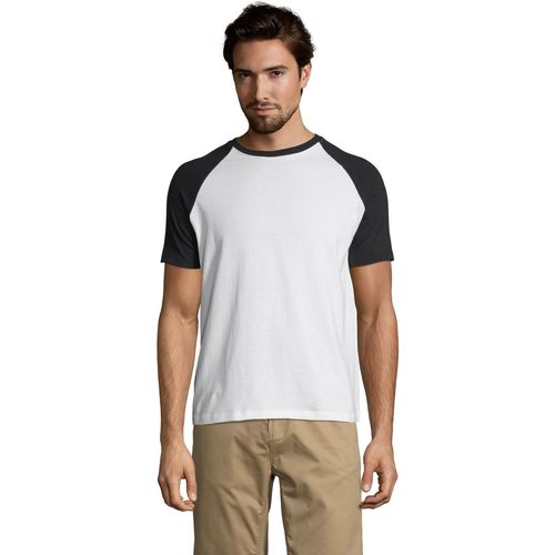 Sols FUNKY CASUAL MEN-CAMISETA HOMBRE BICOLOR de algodón Višebojna