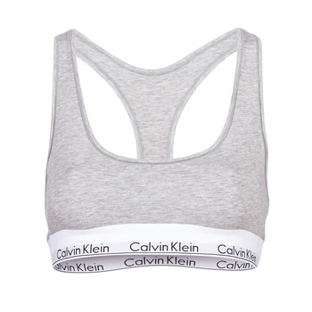Donje rublje Žene
 Topovi Calvin Klein Jeans MODERN COTTON UNLINED BRALETTE Siva