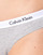 Donje rublje Žene
 Klasične gaće Calvin Klein Jeans CAROUSEL BIKINI X 3 Crna / Bijela / Siva / Raznobojno tkanje