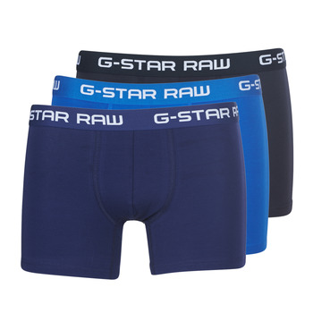 Donje rublje Muškarci
 Bokserice G-Star Raw CLASSIC TRUNK CLR 3 PACK Crna / Plava