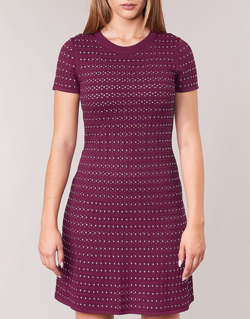 MICHAEL Michael Kors EMBELL FLARE MINI DRS Bordo