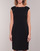 Odjeća Žene
 Kratke haljine Lauren Ralph Lauren BUTTON-TRIM CREPE DRESS Crna