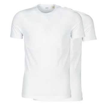 Odjeća Muškarci
 Majice kratkih rukava Levi's SLIM 2PK CREWNECK 1 Bijela