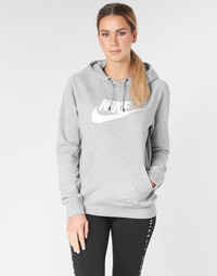 Odjeća Žene
 Sportske majice Nike W NSW ESSNTL HOODIE PO  HBR Siva
