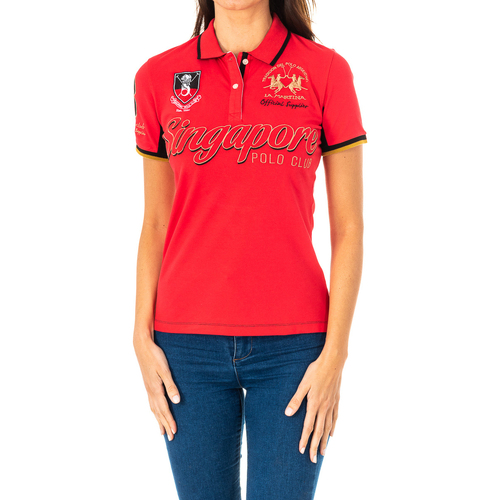 Odjeća Žene
 Polo majice kratkih rukava La Martina 2WP126-06030 Crvena