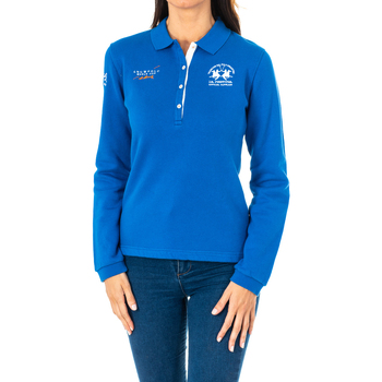 Odjeća Žene
 Polo majice dugih rukava La Martina 2WPH37-07065 Blue