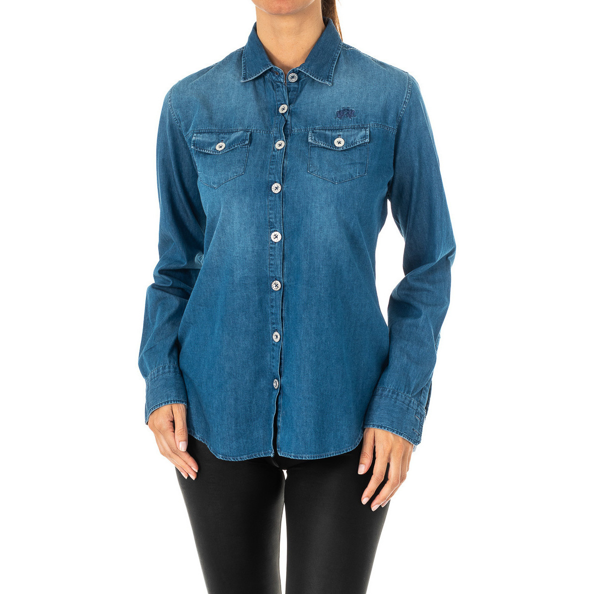 Odjeća Žene
 Košulje i bluze La Martina LWC602-D7002 Plava