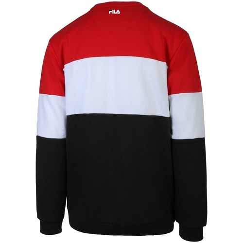 Fila MEN STRAIGHT BLOCKED CREW  A089 - TRUE RED-BLACK-BRI 681255 Crvena