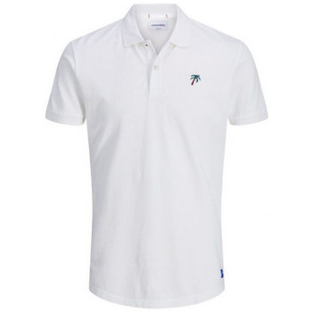 Odjeća Muškarci
 Majice / Polo majice Jack & Jones JORSURFEMB Bijela