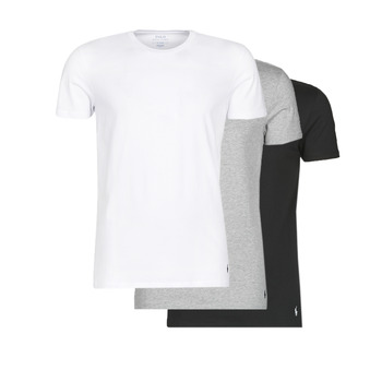 Odjeća Muškarci
 Majice kratkih rukava Polo Ralph Lauren 3 PACK CREW UNDERSHIRT Crna / Siva / Bijela