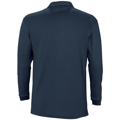 Sols WINTER 2 CASUAL MEN-POLO HOMBRE MANGA LARGA-100% algodón Plava