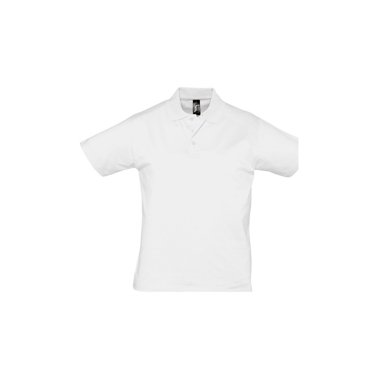 Odjeća Muškarci
 Polo majice kratkih rukava Sols PRESCOTT CASUAL DAY Bijela