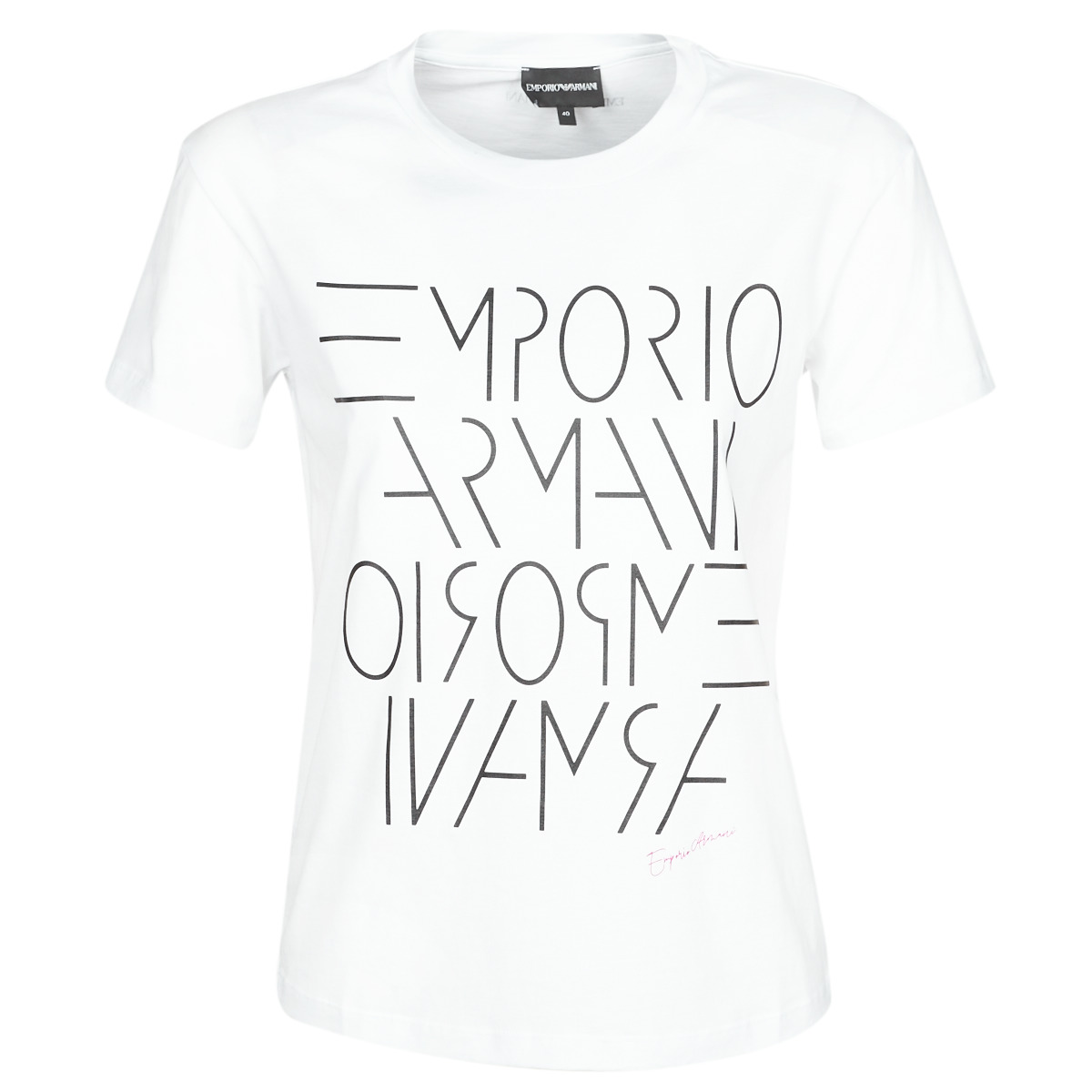 Odjeća Žene
 Majice kratkih rukava Emporio Armani DONOVANN Bijela