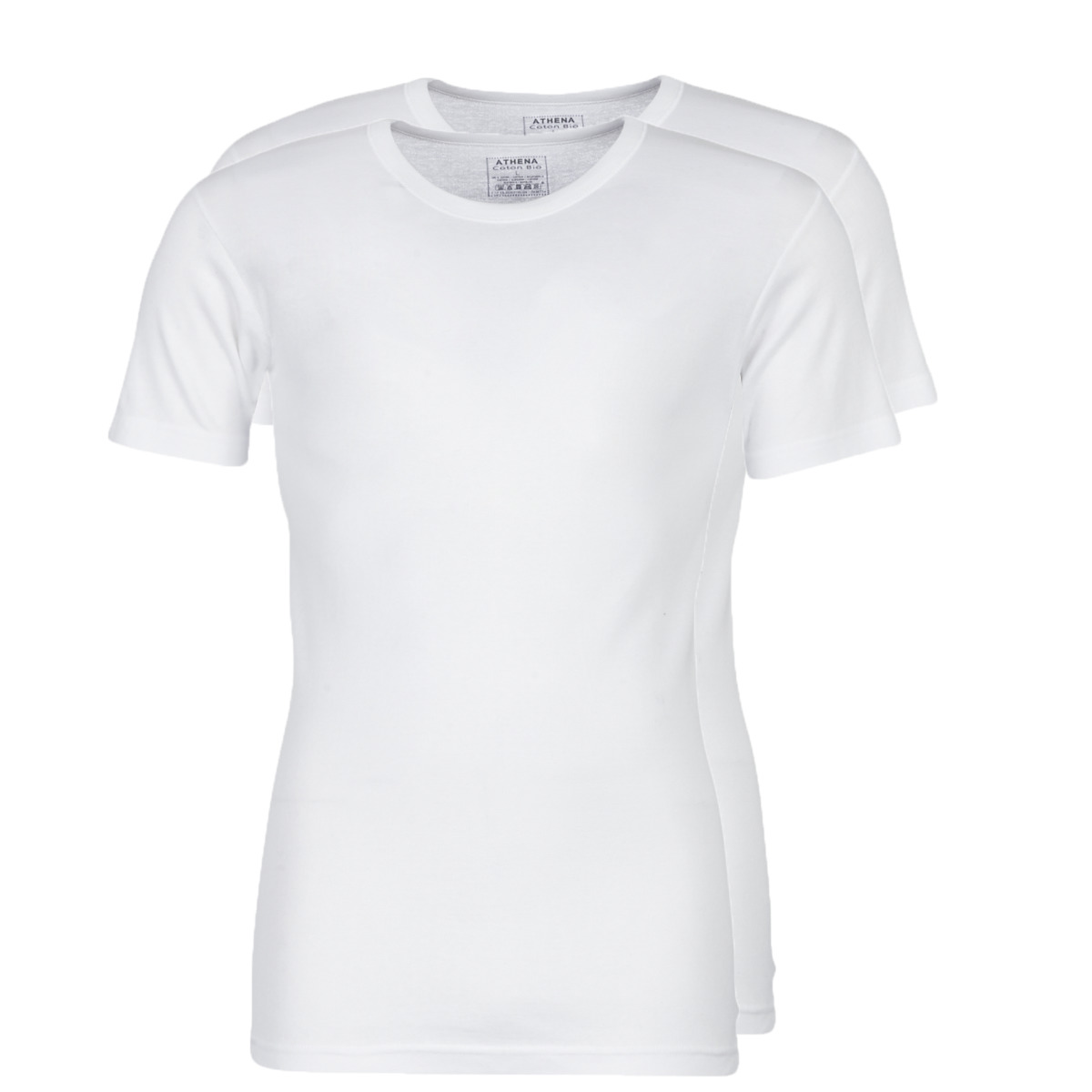 Odjeća Muškarci
 Majice kratkih rukava Athena T SHIRT COL ROND Bijela