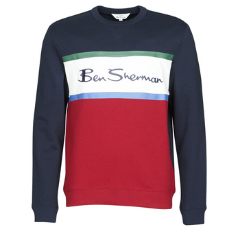 Odjeća Muškarci
 Sportske majice Ben Sherman COLOUR BLOCKED LOGO SWEAT Red