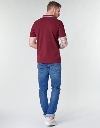 Fred Perry TWIN TIPPED FRED PERRY SHIRT Bordo