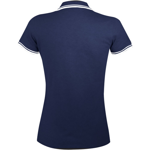 Sols PASADENA MODERN WOMENN-POLO MUJER MANGA CORTA DE ALGODÓN Plava