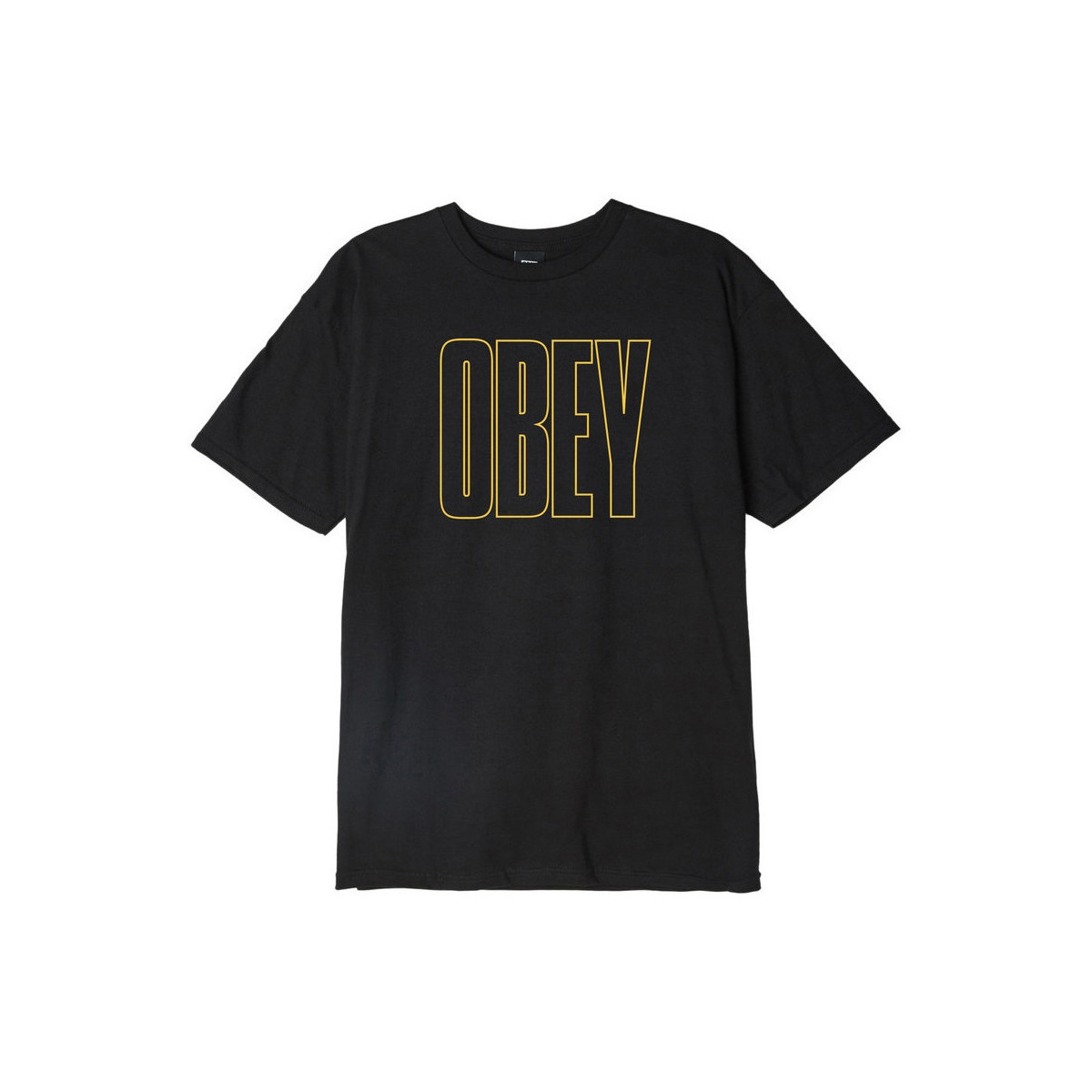 Odjeća Muškarci
 Majice / Polo majice Obey worldwide line Crna