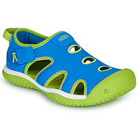 Obuća Djeca Sportske sandale Keen STINGRAY Blue / Zelena