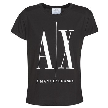 Odjeća Žene
 Majice kratkih rukava Armani Exchange HELIEK Crna