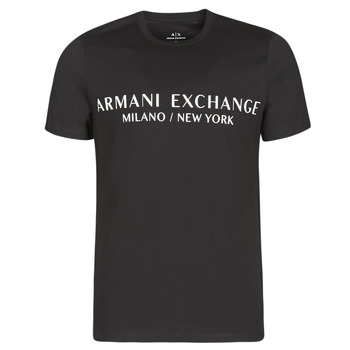 Odjeća Muškarci
 Majice kratkih rukava Armani Exchange HULI Crna