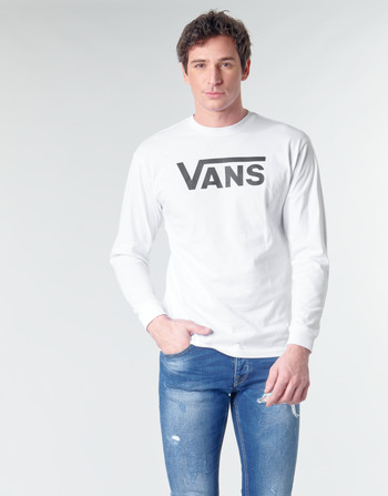 Odjeća Muškarci
 Majice dugih rukava Vans VANS CLASSIC Bijela
