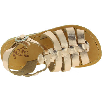 Attica Sandals PERSEPHONE CALF GOLD-PINK Gold