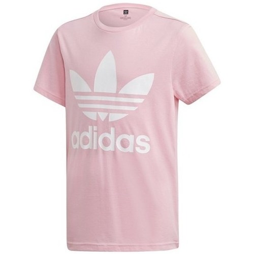 Odjeća Djevojčica Majice kratkih rukava adidas Originals Trefoil Tee Ružičasta