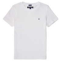 Odjeća Dječak
 Majice kratkih rukava Tommy Hilfiger KB0KB04140 Bijela