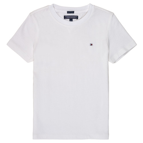 Odjeća Dječak
 Majice kratkih rukava Tommy Hilfiger KB0KB04140 Bijela