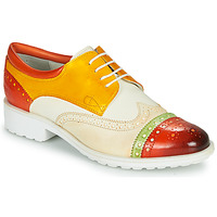 Obuća Žene
 Derby cipele Melvin & Hamilton AMELIE 85 Bijela / Žuta / Smeđa