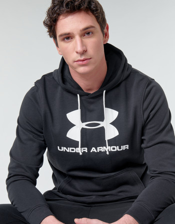 Under Armour SPORTSTYLE TERRY LOGO HOODIE Crna