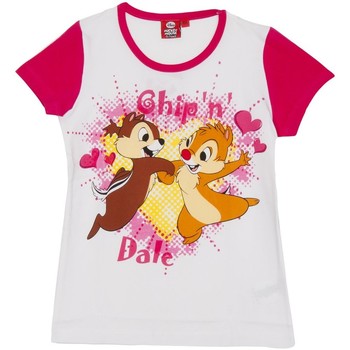 Odjeća Djevojčica Majice kratkih rukava Disney WD26120-FUCSIA Ružičasta