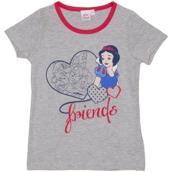 Odjeća Djevojčica Majice kratkih rukava Disney WD26121-GRIS Siva