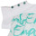 Odjeća Djevojčica Majice kratkih rukava Emporio Armani Anas Bijela / Plava