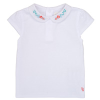 Odjeća Djevojčica Majice kratkih rukava Carrément Beau JULIEN Bijela