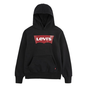 Odjeća Dječak
 Sportske majice Levi's BATWING SCREENPRINT HOODIE Crna