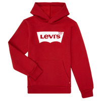 Odjeća Dječak
 Sportske majice Levi's BATWING SCREENPRINT HOODIE Red