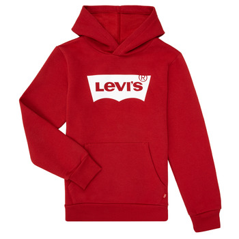 Odjeća Dječak
 Sportske majice Levi's BATWING SCREENPRINT HOODIE Crvena