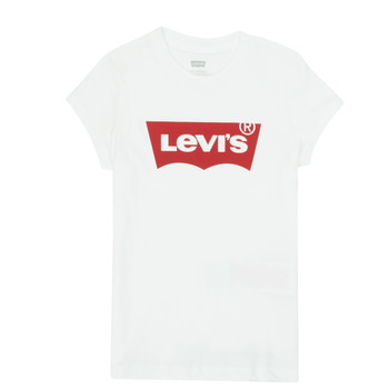Odjeća Djevojčica Majice kratkih rukava Levi's BATWING TEE Bijela