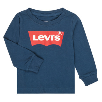 Odjeća Djeca Sportske majice Levi's BATWING TEE LS Plava 