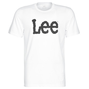 Odjeća Muškarci
 Majice kratkih rukava Lee LOGO TEE SHIRT Bijela