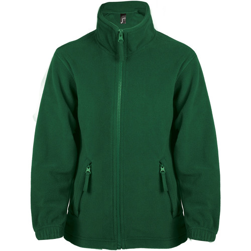 Sols NORTH SPORT KIDS-CHAQUETA POLAR NIÑO CON CREMALLERA Zelena