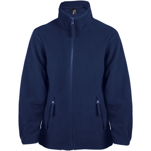 Sols NORTH SPORT KIDS-CHAQUETA POLAR NIÑO CON CREMALLERA Plava